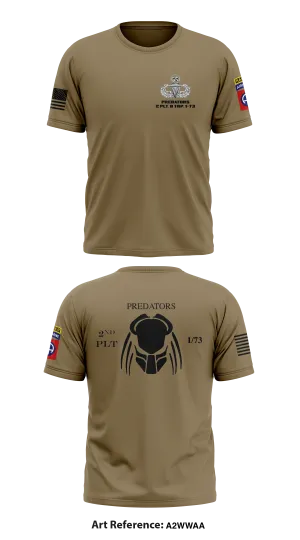 1-73 CAV  Alpha Troop Store 1 Core Men's SS Performance Tee - a2wWAa