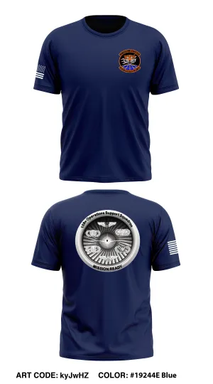 108th OSS Store 1 Core Men's SS Performance Tee - kyJwHZ