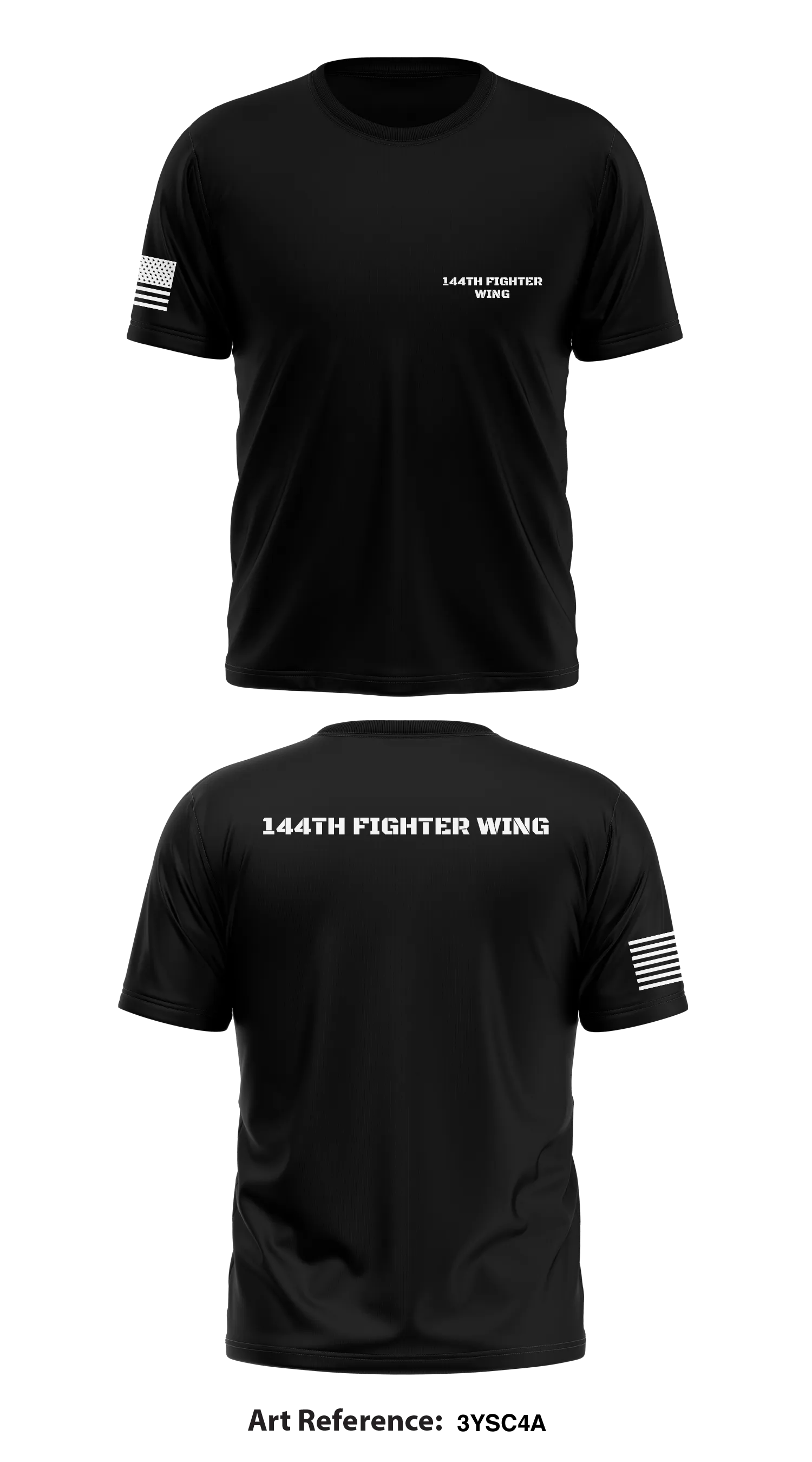 144th fighter wing  Store 1 Core Men's SS Performance Tee - 3Ysc4a