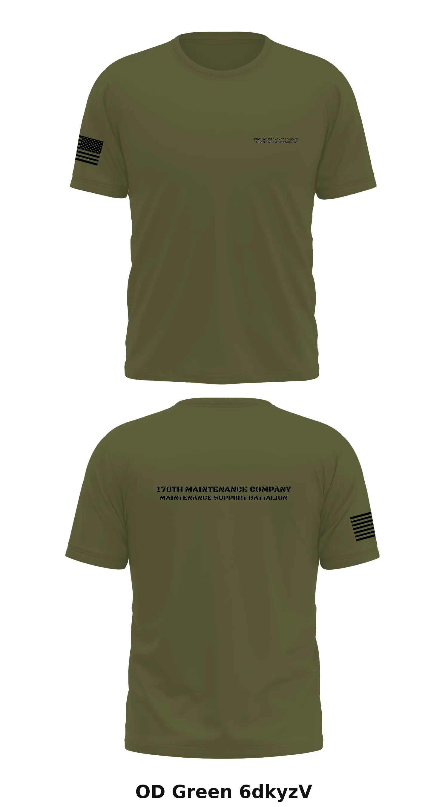 170th maintenance company  Store 1 Core Men's SS Performance Tee - 6dkyzV