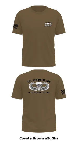 1st Air Delivery, LS Co, LSB BN, 1st MLG Store 1 Core Men's SS Performance Tee - a9qGha