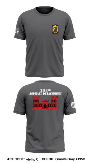 2118 Asphalt Detachment Core Men's SS Performance Tee - yb4hcR