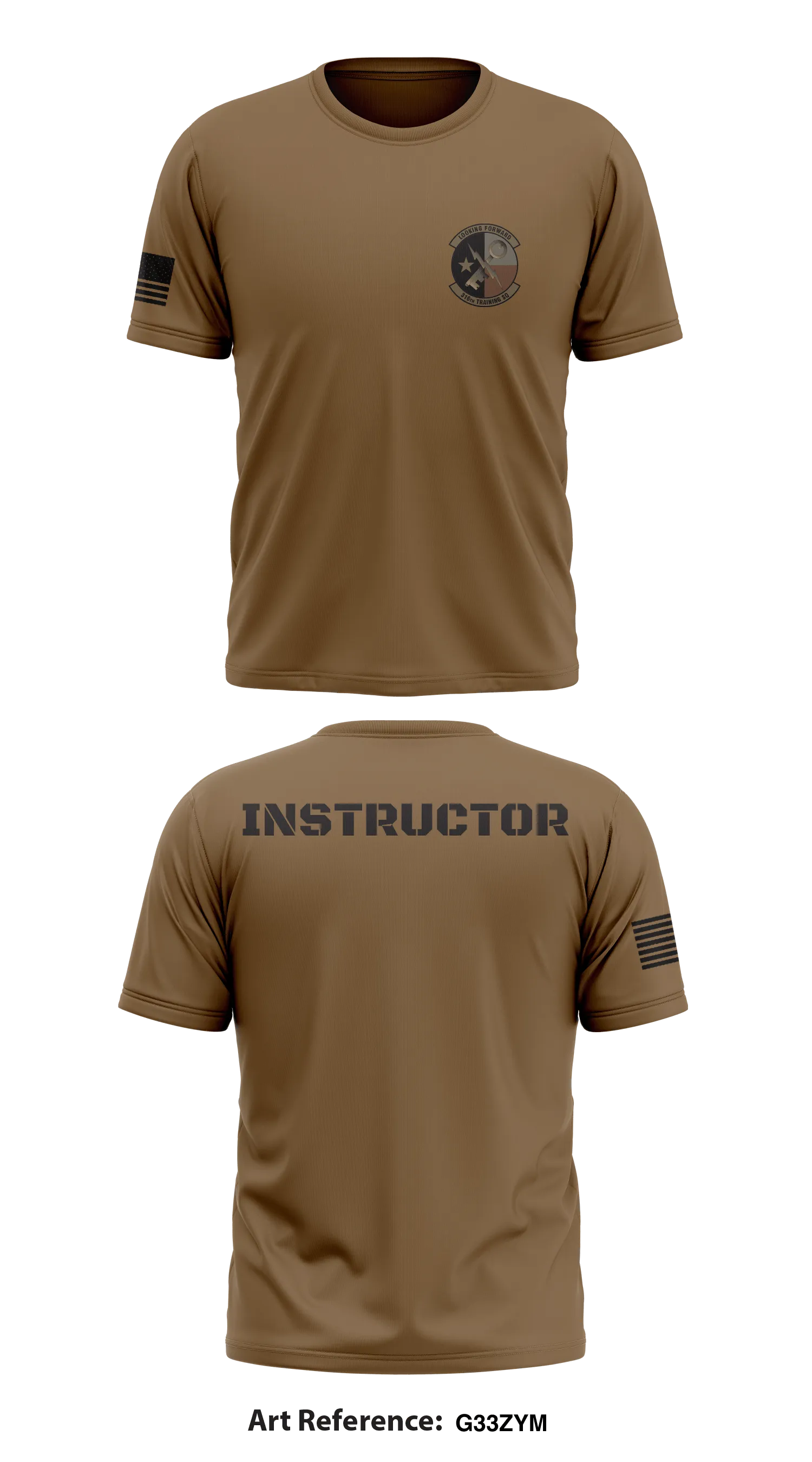 316th TRS Store 1 Core Men's SS Performance Tee - g33ZyM