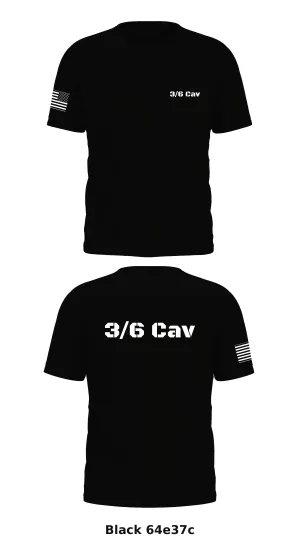 3/6 Cav  Store 1 Core Men's SS Performance Tee - 64e37c