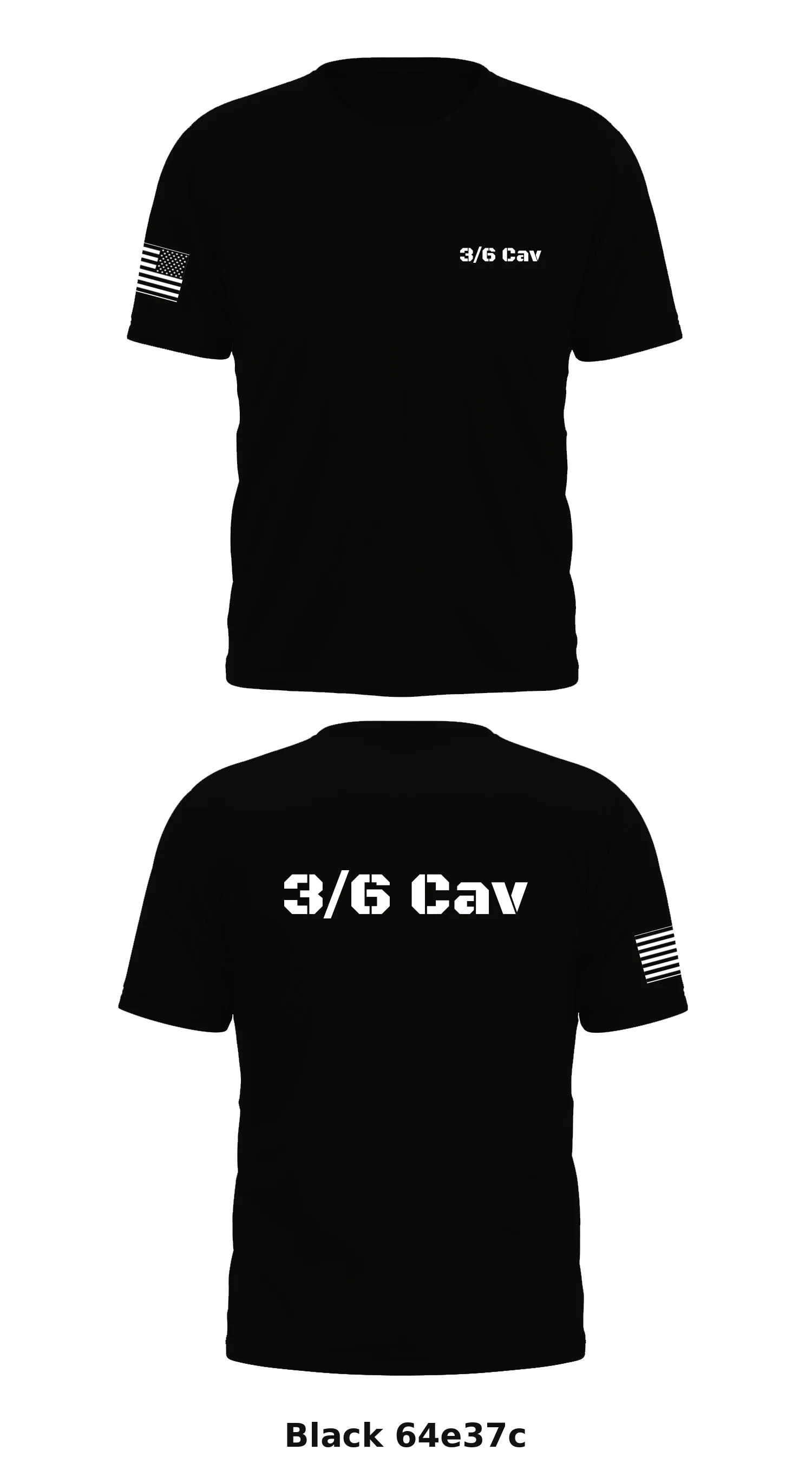 3/6 Cav  Store 1 Core Men's SS Performance Tee - 64e37c