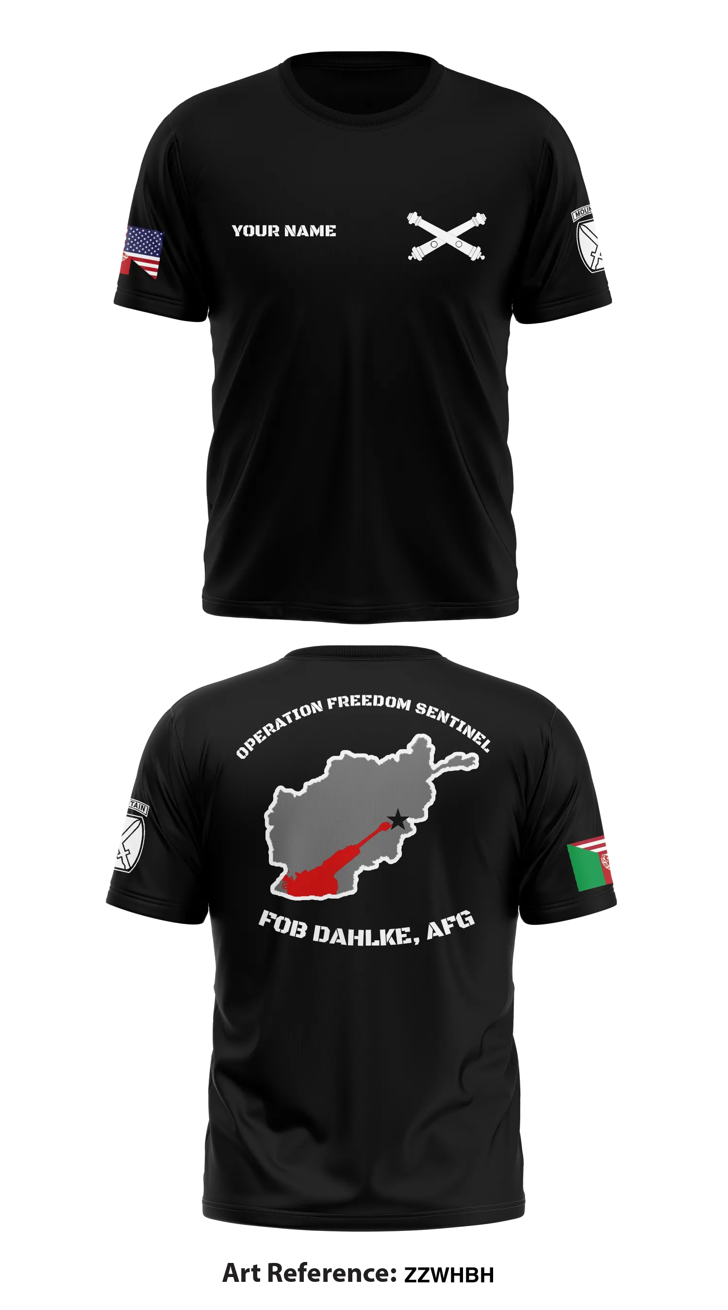 3rd BN, 6th FAR, 1BCT, 10MTN Store 1 Core Men's SS Performance Tee - ZZwHbh