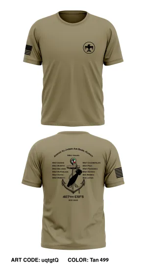 407th ESFS Store 1 Core Men's SS Performance Tee - uqtgtQ