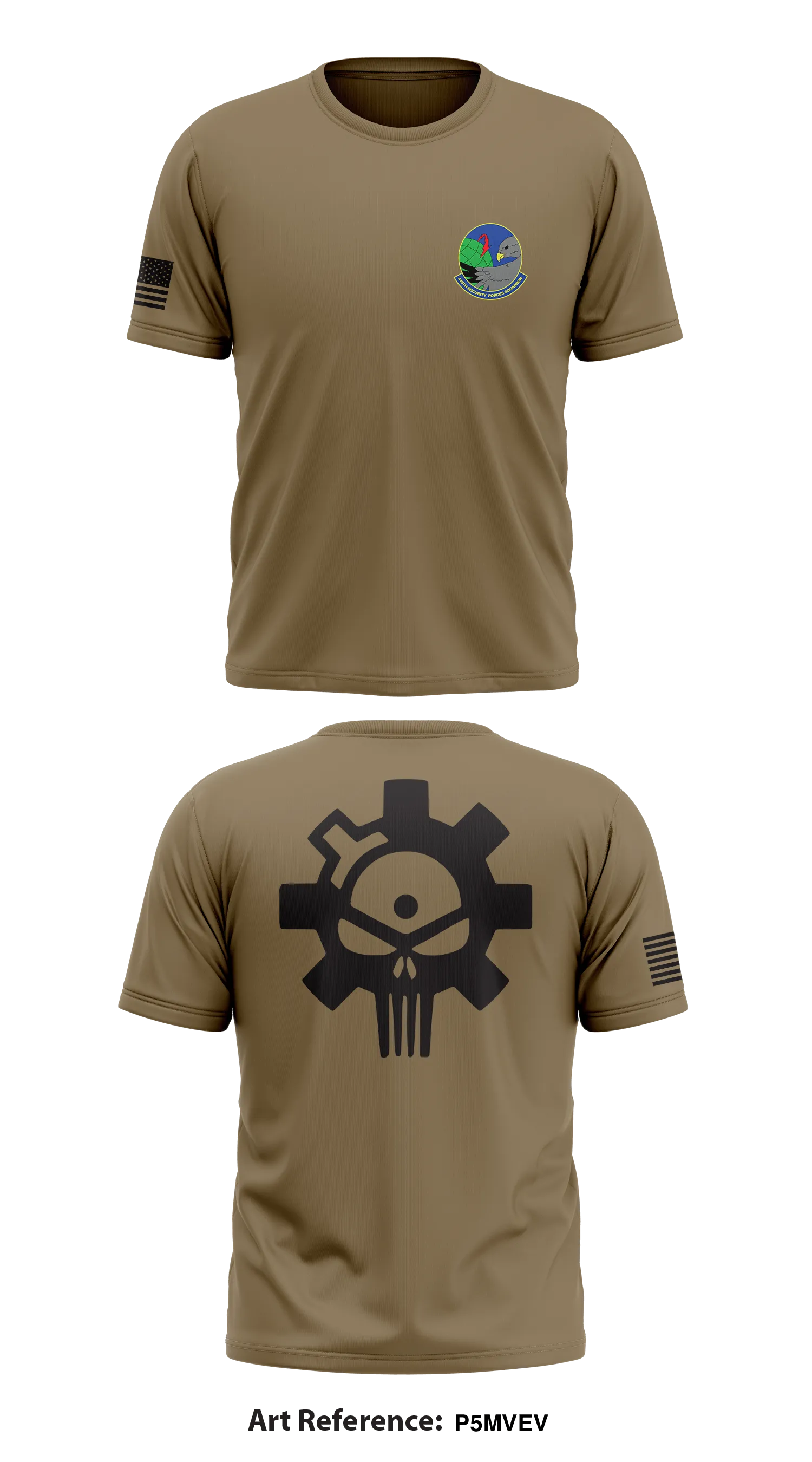 445th SFS WPAFB Store 1 Core Men's SS Performance Tee - P5MvEV