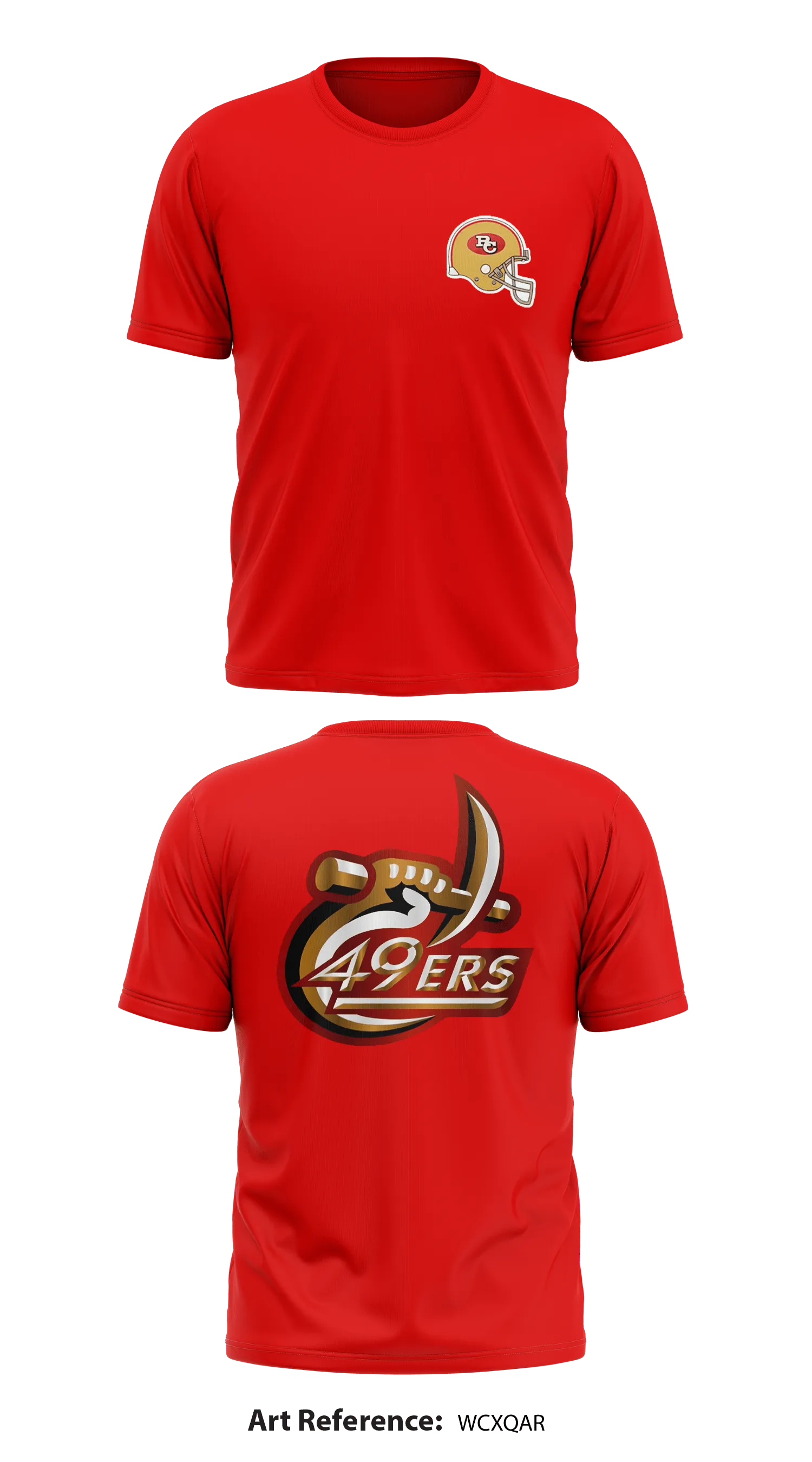 49ers Store 1 Core Men's SS Performance Tee - A9LUwB