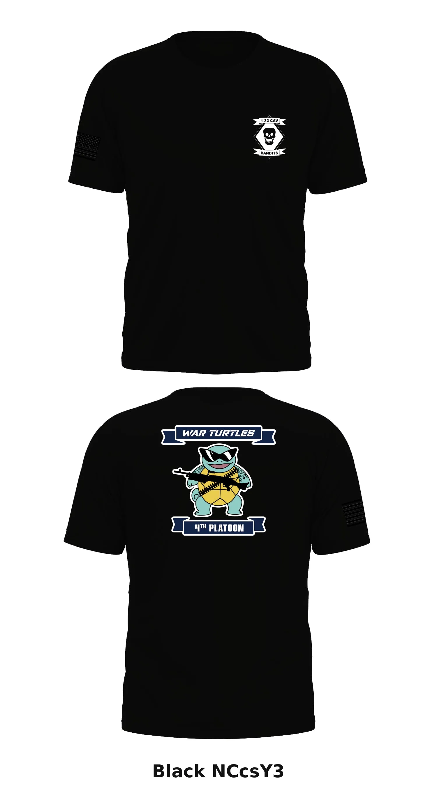 4th PLT, D Co, 1-32, 1BCT, 10th MTN DIV  Store 1 Core Men's SS Performance Tee - NCcsY3