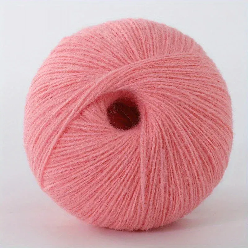 6pcs Merino Wool Silk Yarn For Knitting And Crocheting Scarves, Hats, Sweaters, Shawls, Cardigans, And Gloves Soft 1.76oz/pc