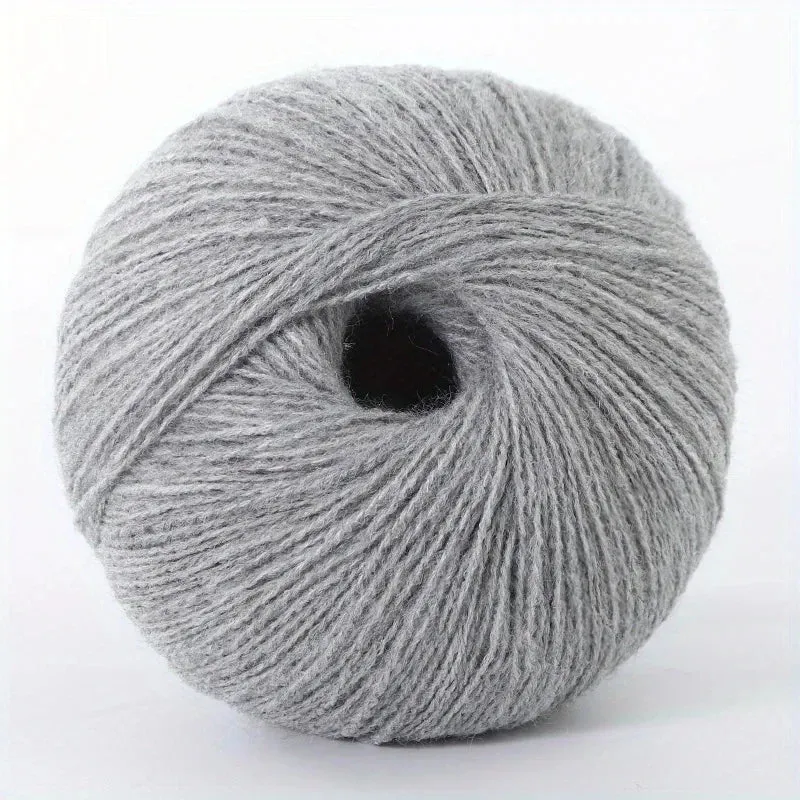 6pcs Merino Wool Silk Yarn For Knitting And Crocheting Scarves, Hats, Sweaters, Shawls, Cardigans, And Gloves Soft 1.76oz/pc