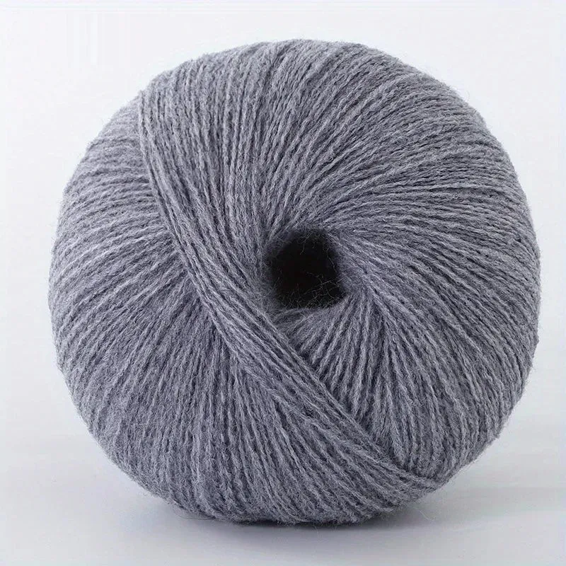 6pcs Merino Wool Silk Yarn For Knitting And Crocheting Scarves, Hats, Sweaters, Shawls, Cardigans, And Gloves Soft 1.76oz/pc