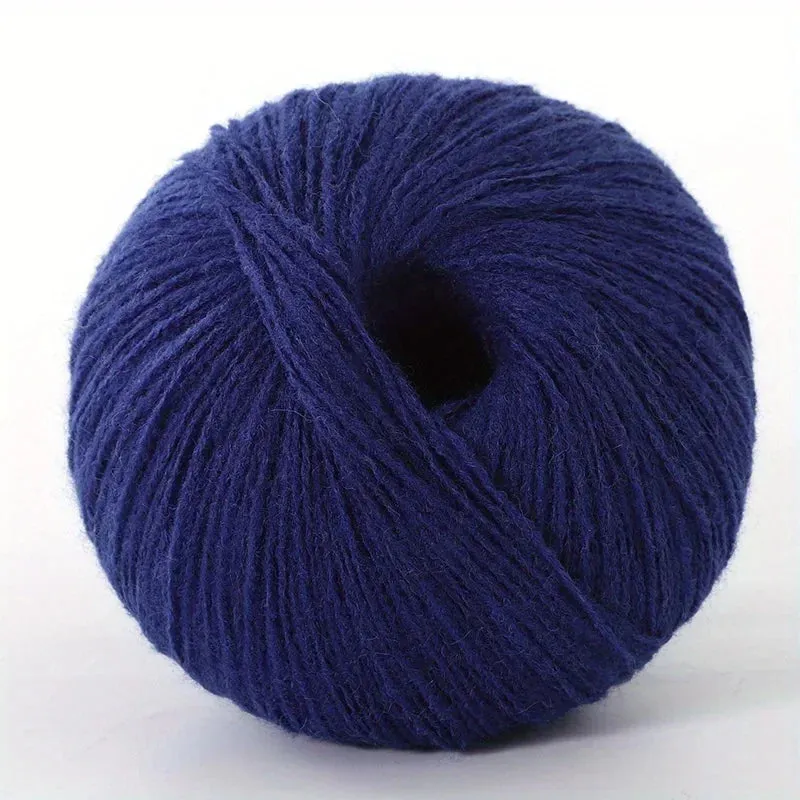 6pcs Merino Wool Silk Yarn For Knitting And Crocheting Scarves, Hats, Sweaters, Shawls, Cardigans, And Gloves Soft 1.76oz/pc