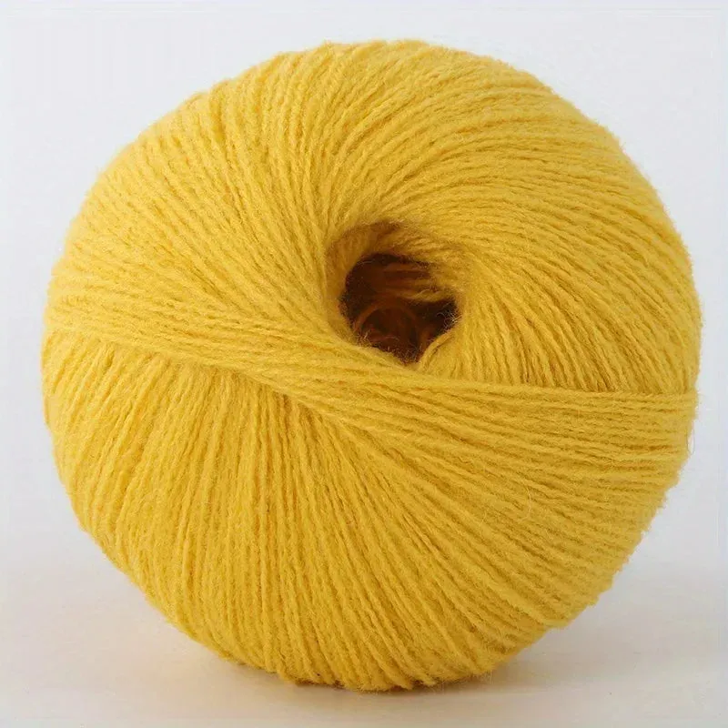 6pcs Merino Wool Silk Yarn For Knitting And Crocheting Scarves, Hats, Sweaters, Shawls, Cardigans, And Gloves Soft 1.76oz/pc