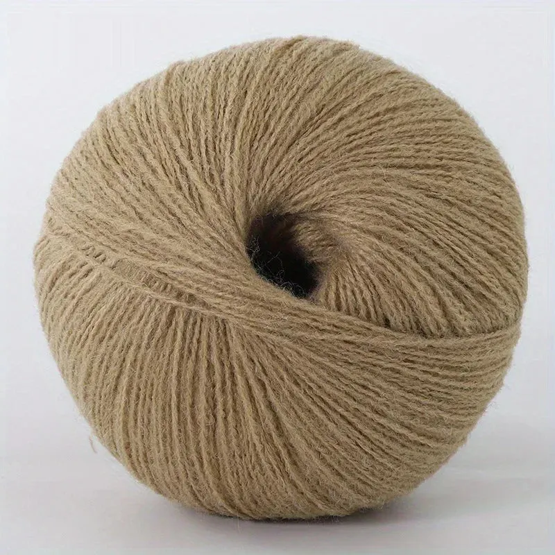 6pcs Merino Wool Silk Yarn For Knitting And Crocheting Scarves, Hats, Sweaters, Shawls, Cardigans, And Gloves Soft 1.76oz/pc