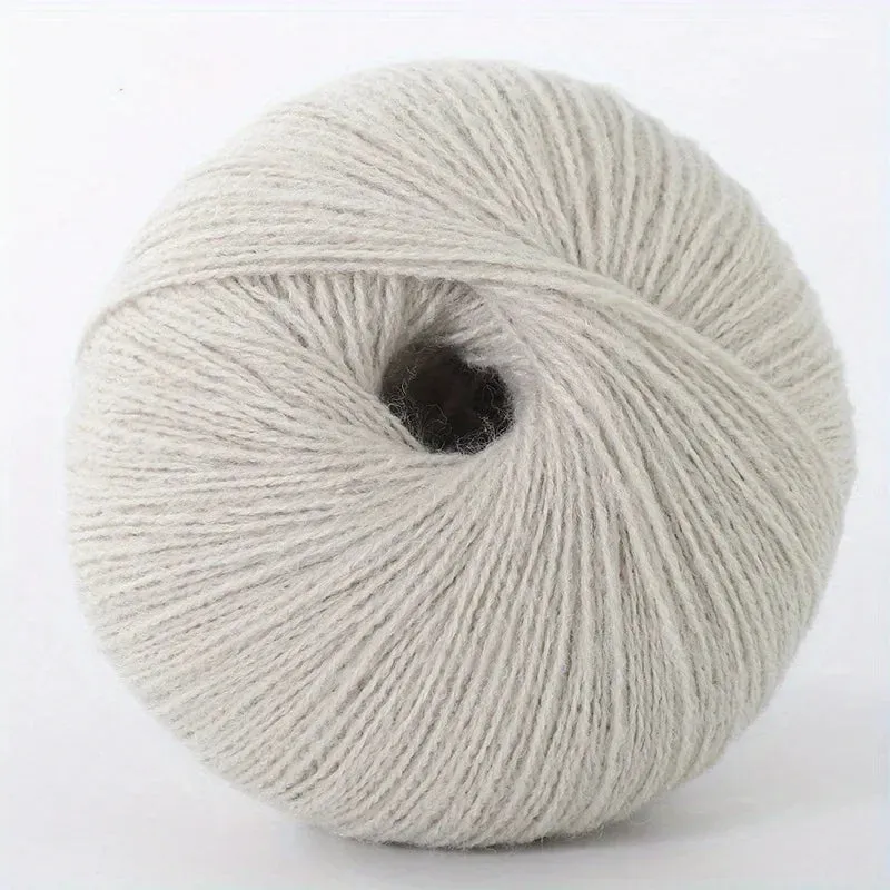 6pcs Merino Wool Silk Yarn For Knitting And Crocheting Scarves, Hats, Sweaters, Shawls, Cardigans, And Gloves Soft 1.76oz/pc