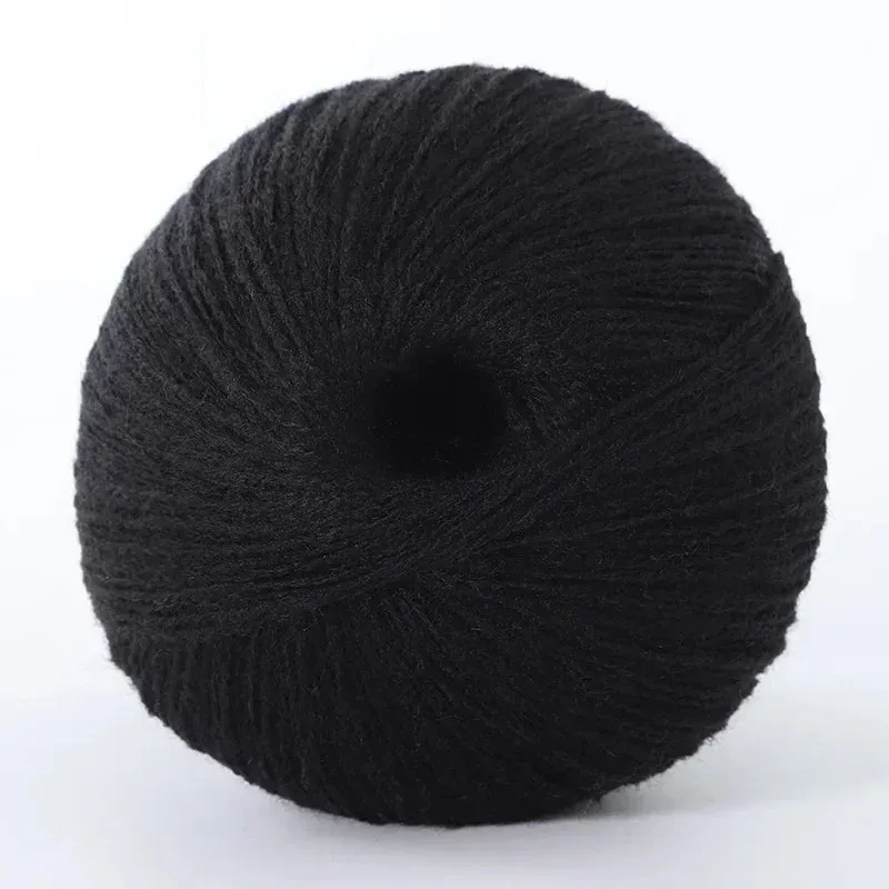 6pcs Merino Wool Silk Yarn For Knitting And Crocheting Scarves, Hats, Sweaters, Shawls, Cardigans, And Gloves Soft 1.76oz/pc