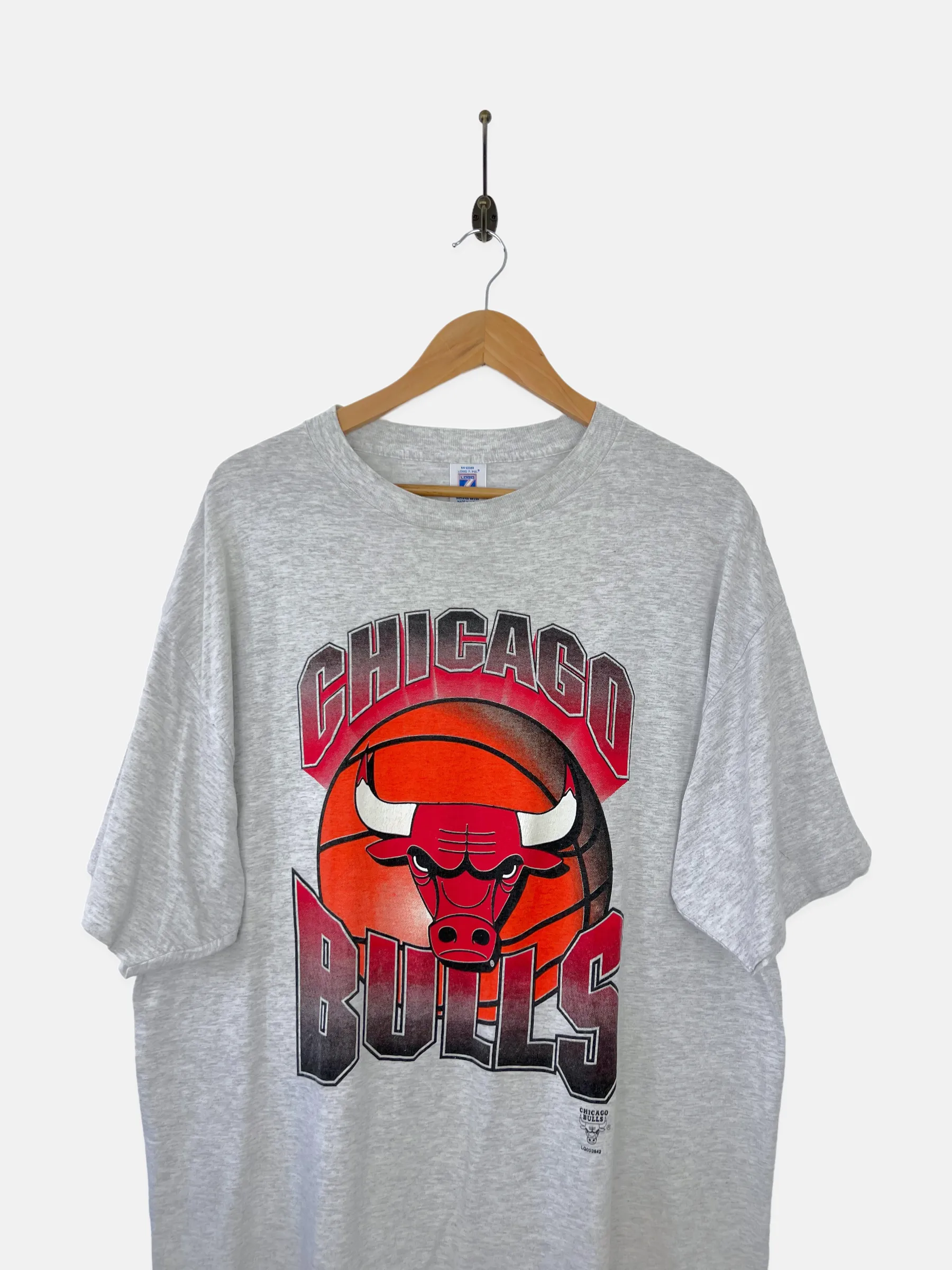 90's Chicago Bulls NBA USA Made Vintage T-Shirt Size 2XL