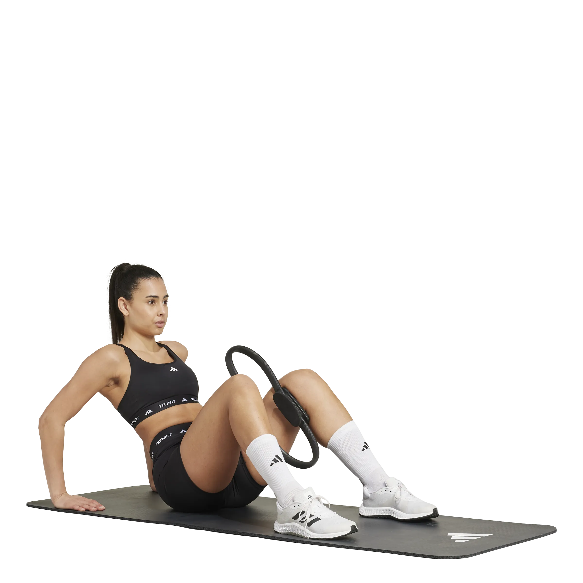 adidas TECHFIT 5 Inch Womens Short Tights