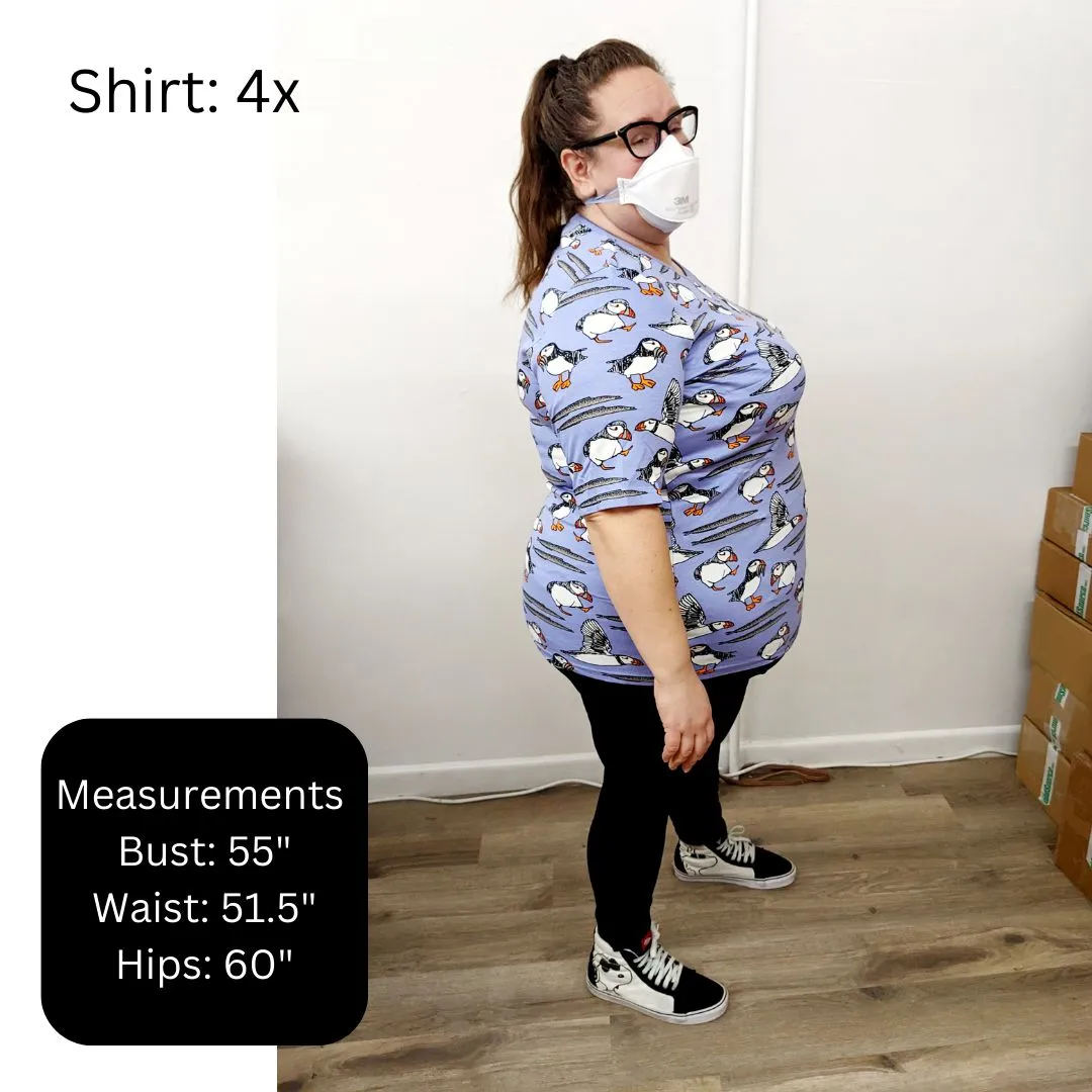 Adult's Hearts Long Sleeve Shirt