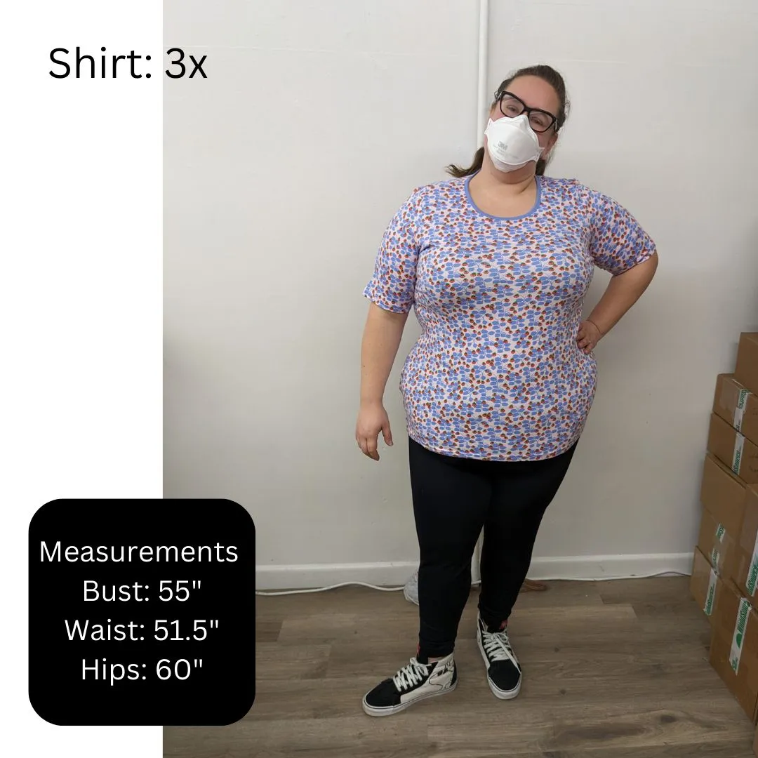 Adult's Hearts Long Sleeve Shirt