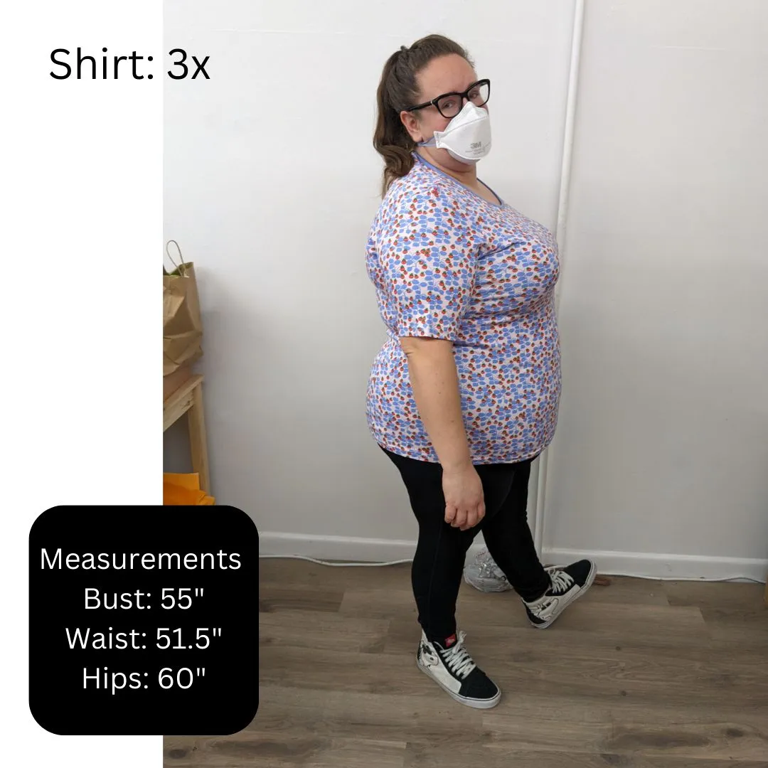 Adult's Hearts Long Sleeve Shirt