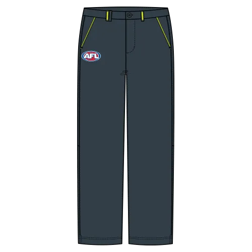 AFLCW25 Women's Goal Umpire Pants - Dark Grey