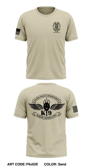 Alamo Police Department Core Men's SS Performance Tee - P6x62E