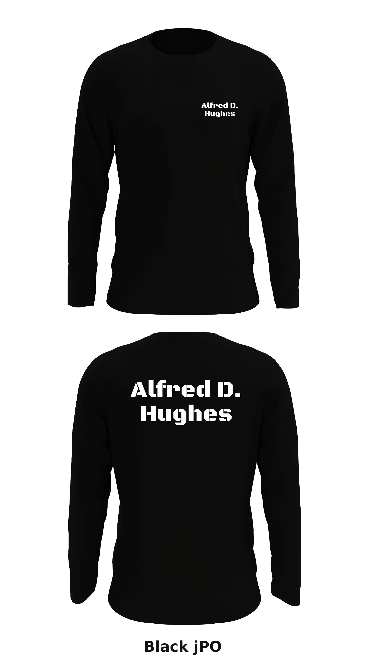 Alfred D. Hughes Store 1 Core Men's LS Performance Tee - jPO