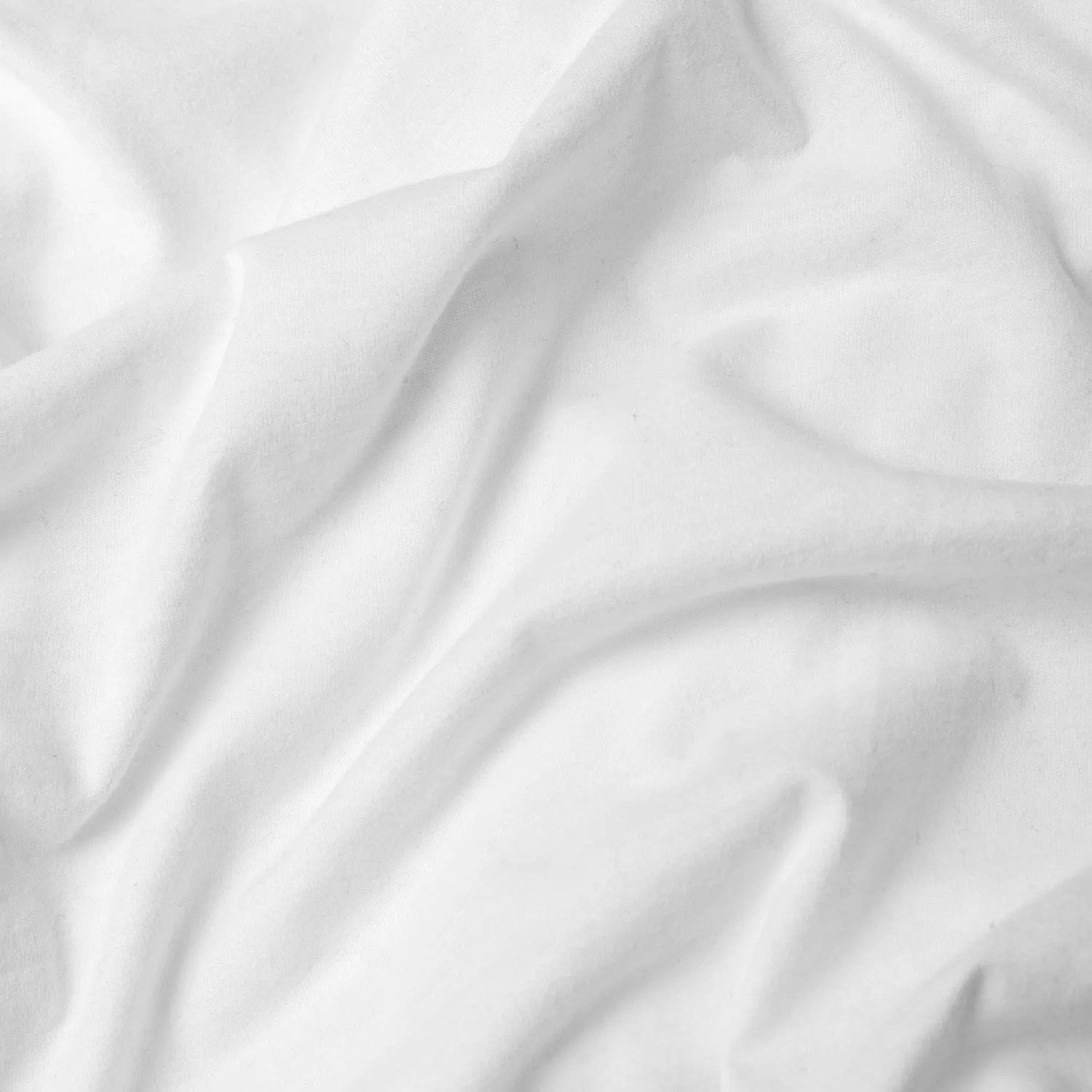 All White Long Sleeve Crew Neck 6-Pack