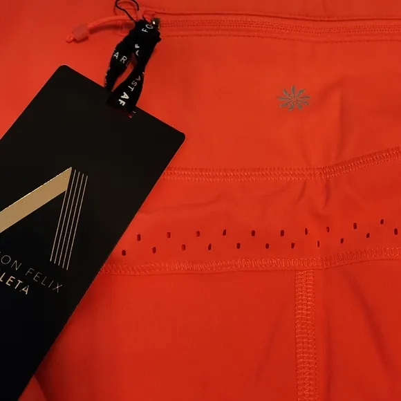 Allyson Felix Athleta RARE Legend Run With It Short in Orange Size 2X SU028