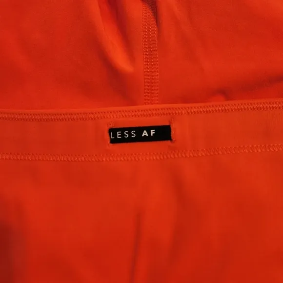 Allyson Felix Athleta RARE Legend Run With It Short in Orange Size 2X SU028
