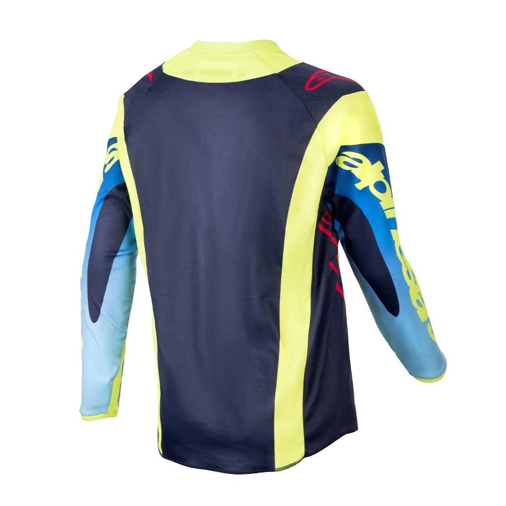 Alpinestars - 2024 Youth Racer Hoen Yellow/Blue MX Combo