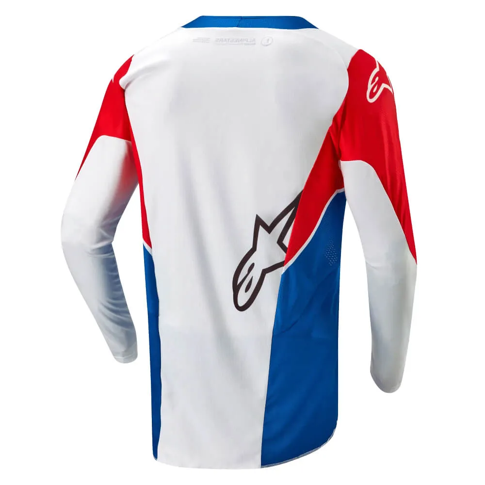 Alpinestars Honda Racer Iconic Jersey White / Bright Blue / Bright Red
