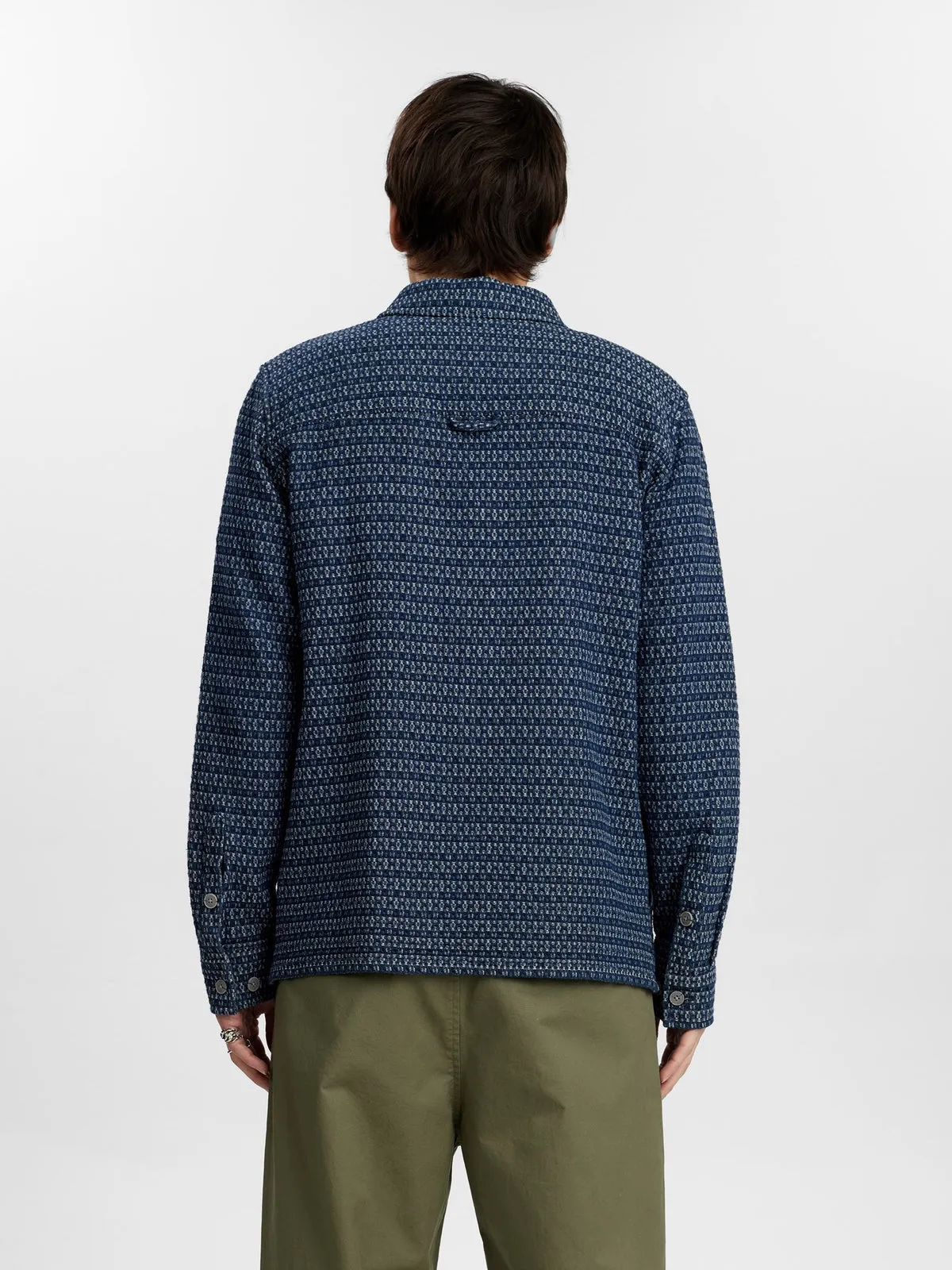 Anerkjendt AKOSCAR INDIGO OVERSHIRT - Sky Captain