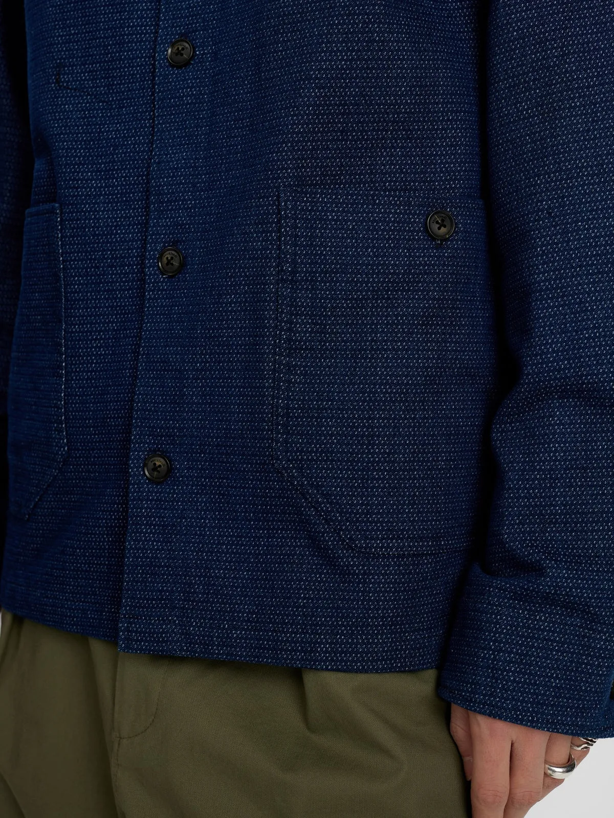 Anerkjendt AKOSCAR POCKET OVERSHIRT Sky Captain