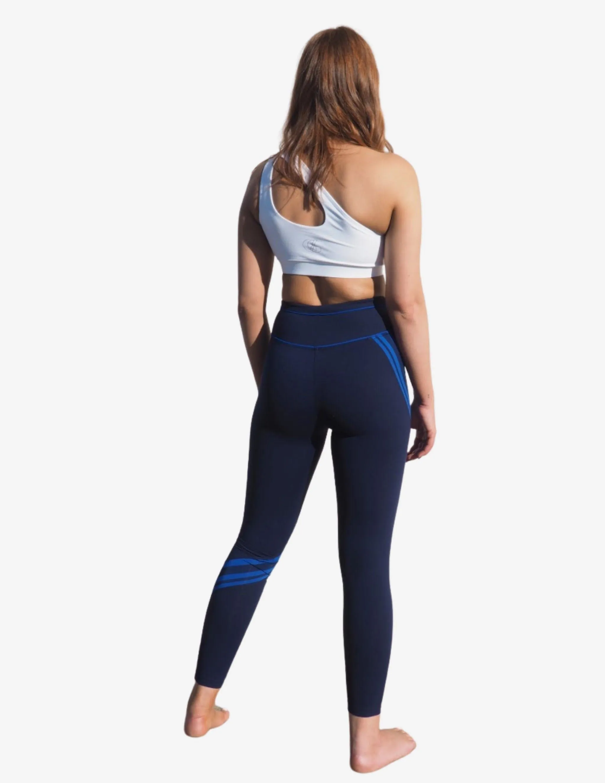 ASHTON COURTSIDE LEGGINGS NAVY
