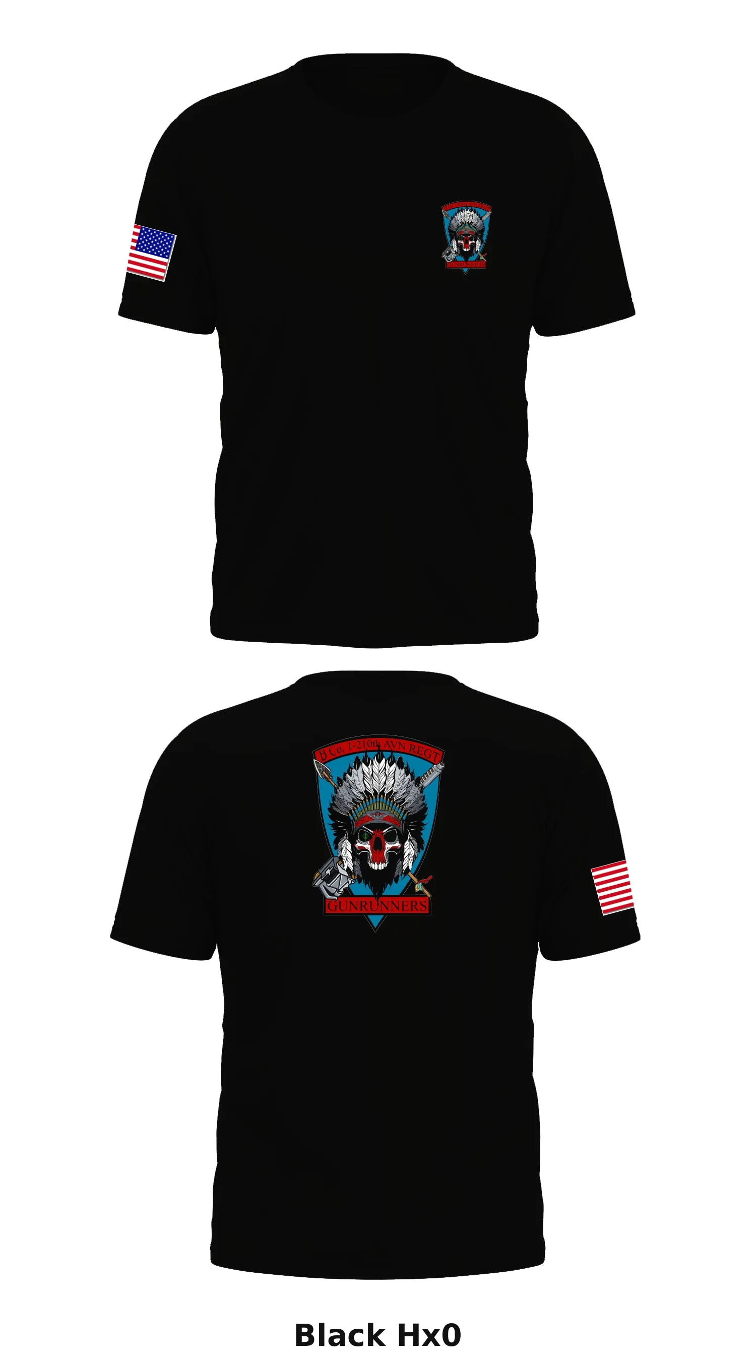 B Co 1-210 Store 1 Core Men's SS Performance Tee - Hx0
