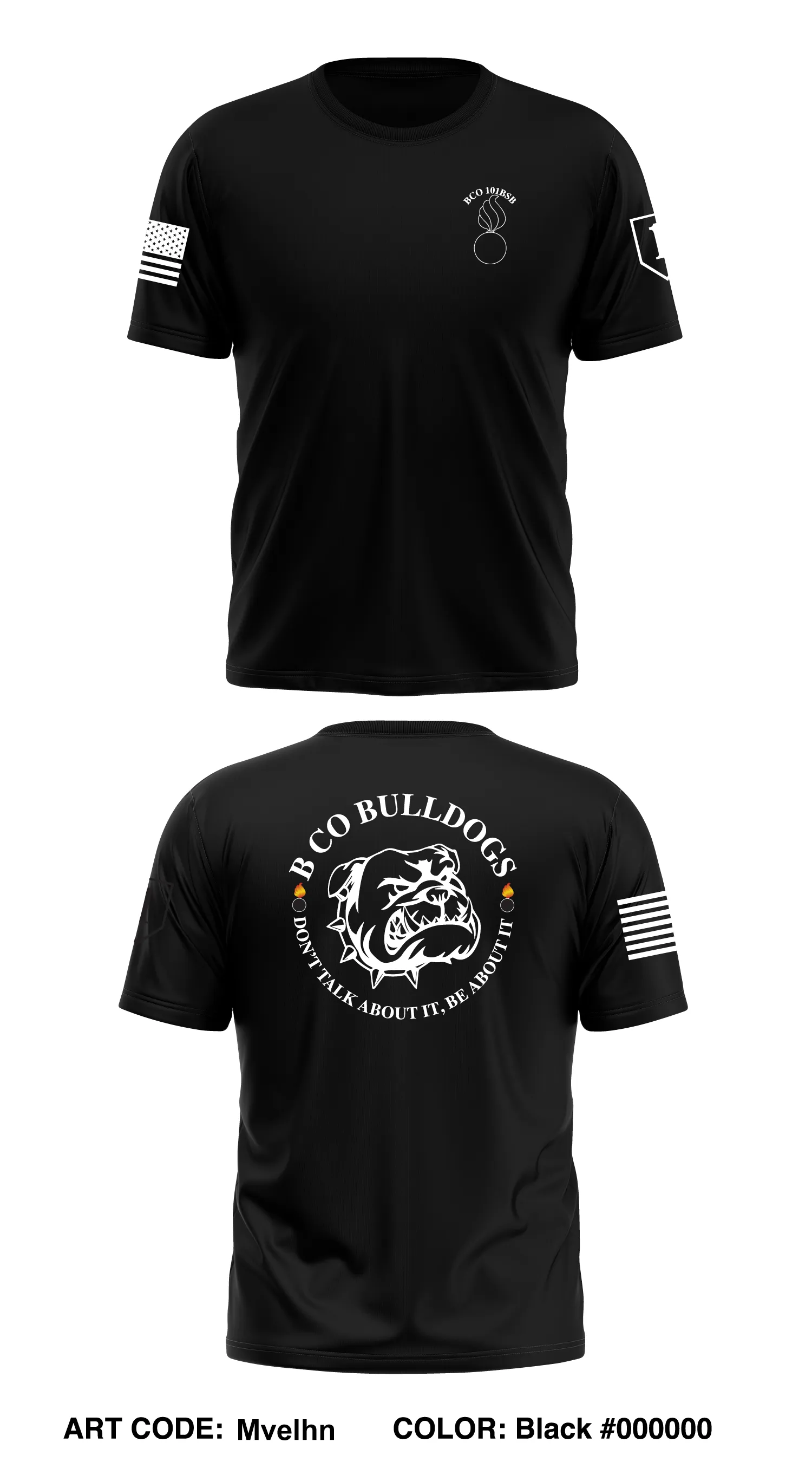 B CO 101 BSB STORE 1 Core Men's SS Performance Tee - Mvelhn