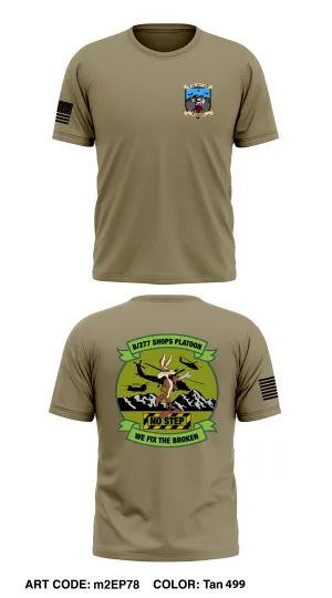 B Co, 277 ASB, CRP Core Men's SS Performance Tee - m2EP78