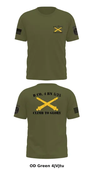 B Co, 4 BN 5/25  Store 1 Core Men's SS Performance Tee - 4jVjtu