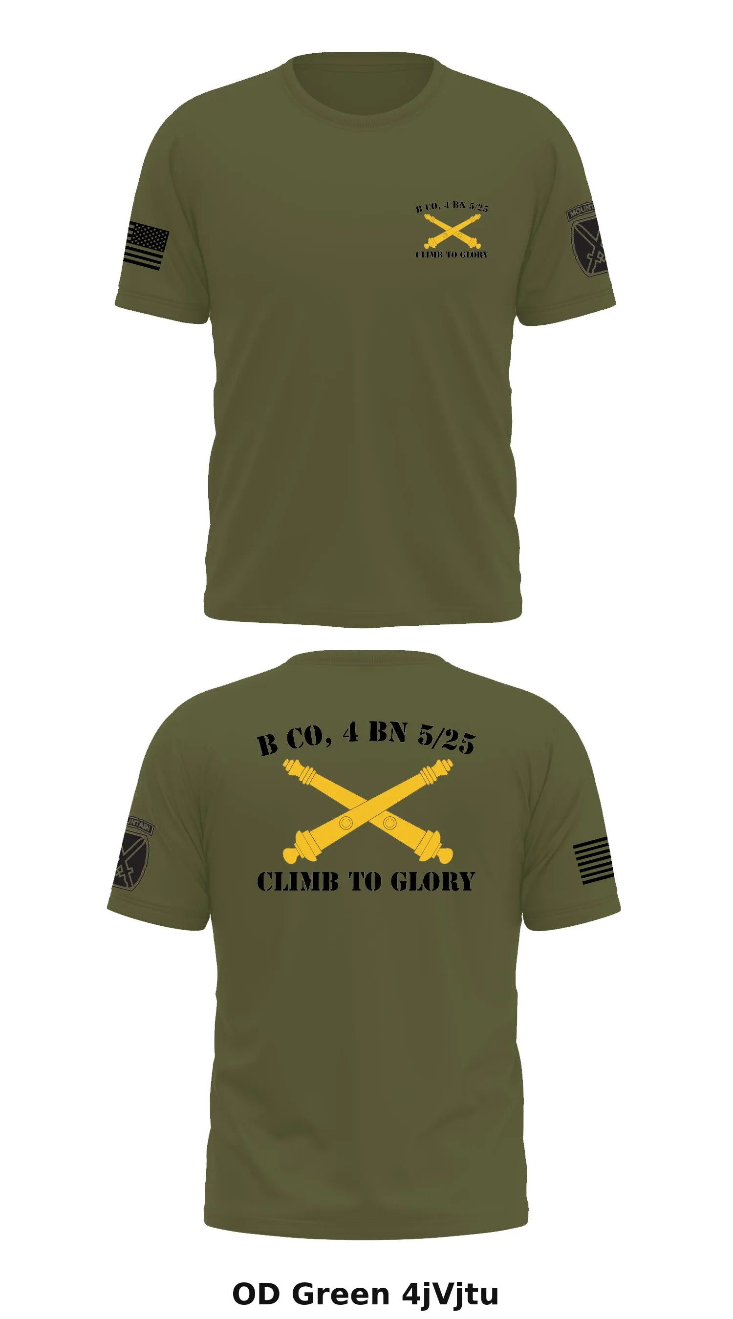 B Co, 4 BN 5/25  Store 1 Core Men's SS Performance Tee - 4jVjtu