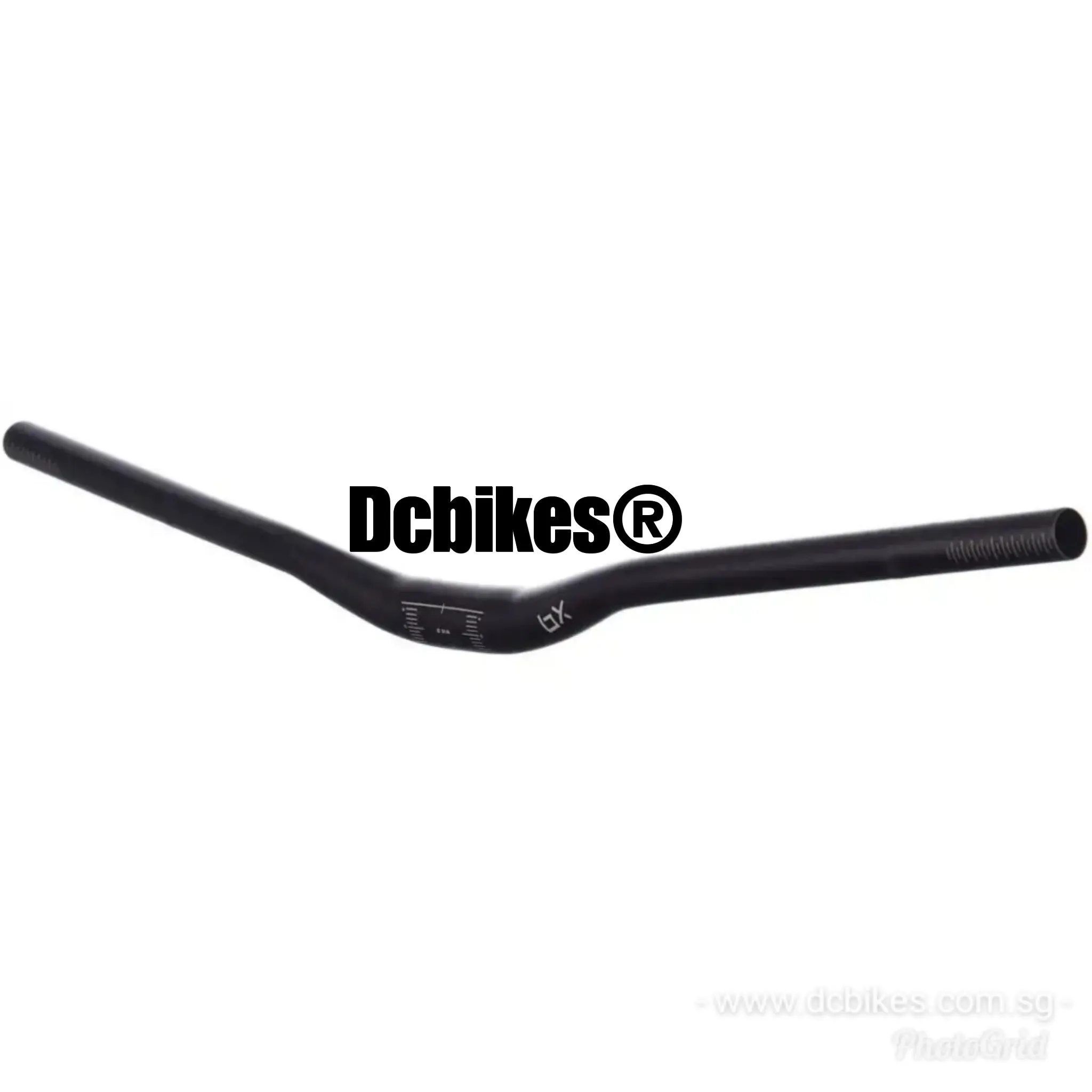 B-X 740mm Black MTB Bar 15mm | 25mm Riser Handlebar 31.8mm