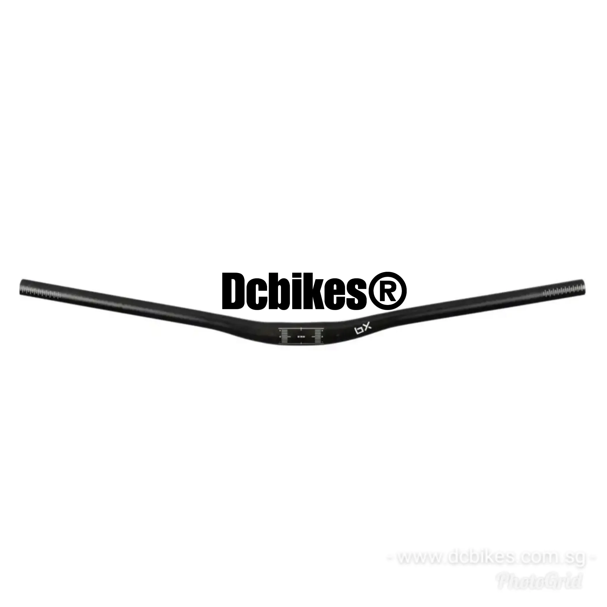 B-X 740mm Black MTB Bar 15mm | 25mm Riser Handlebar 31.8mm
