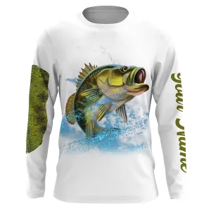 Bass Fishing Custom Long Sleeve performance Fishing Shirts Fishing jerseys TTS0105