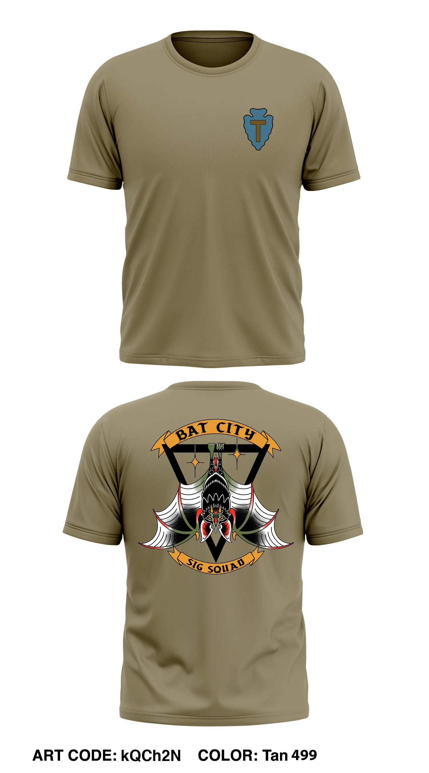 Bat City Sig Squad Store 1 Core Men's SS Performance Tee - kQCh2N