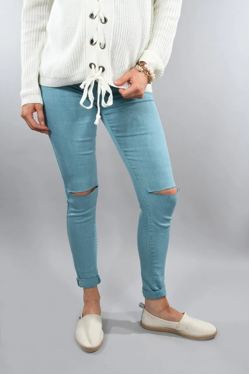 Blue Calypso Pants