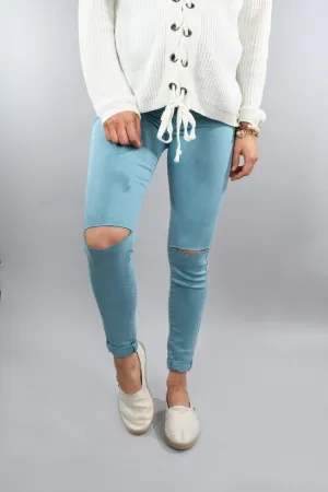 Blue Calypso Pants