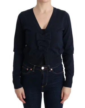 Blue Lana Wool Sweater